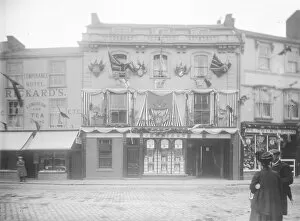 Images Dated 7th April 2018: Victoria Place and St Nicholas Street from Victoria Square, Truro, Cornwall. 22nd June 1911