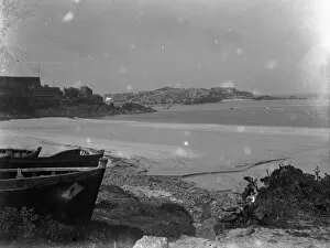 Images Dated 22nd February 2016: View from Porthminster Beach, St Ives, Cornwall. 1890s