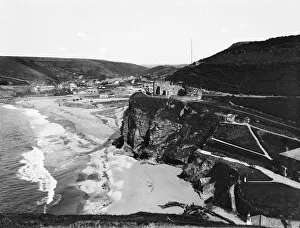 Images Dated 13th February 2017: View of Portreath, Cornwall. 1895