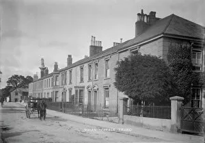 Images Dated 16th May 2019: Vivian Terrace, Falmouth Road, Truro, Cornwall. Probably early 20th century