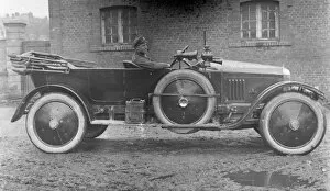 Transport Collection: War office car, Cornwall. 1916