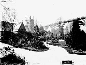 Images Dated 12th July 2016: Waterfall Gardens, Truro, Cornwall. 1901