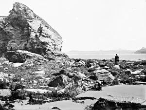 Images Dated 12th December 2016: Watergate Bay, St Columb Minor, Cornwall. June 1909