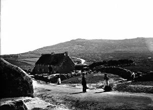 Images Dated 4th April 2016: Wayside Chat, Trewey Farm, Zennor, Cornwall. 1894
