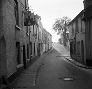 Images Dated 27th November 2018: Westgate Street, Launceston, Cornwall. 1965