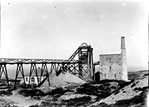 St Agnes Collection: Wheal Kitty Mine, St Agnes, Cornwall. 8th August 1911