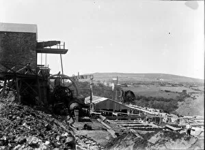 St Agnes Collection: Wheal Kitty Mine, St Agnes, Cornwall. 8th August 1911