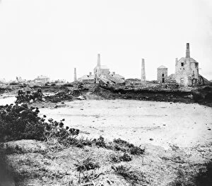 Images Dated 11th October 2016: Wheal Providence mine, Carbis Bay, Cornwall. Probably 1880s after the mine closed